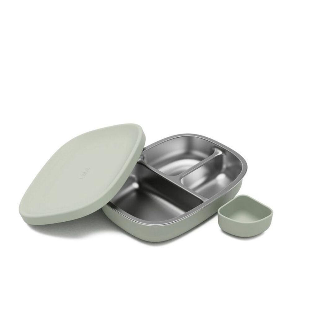 Lalo -  Bento Stainless Steel Box - Sage Sage